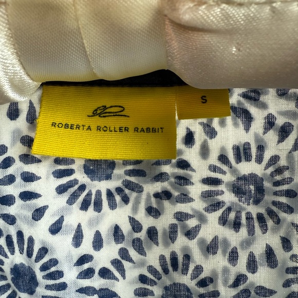 Roberta Roller Rabbit Navy and White Sunburst Top - Picture 2 of 2